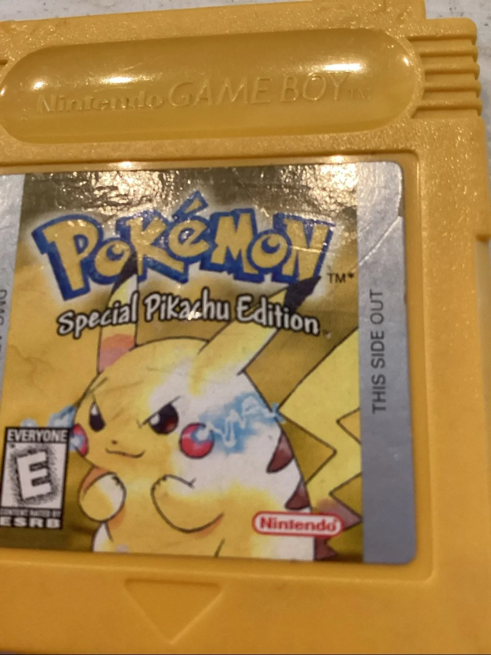Pokemon Yellow Version Nintendo Gameboy Game Pikachu Edition Game Boy OEM Tested